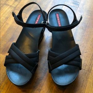 Prada platform sandals